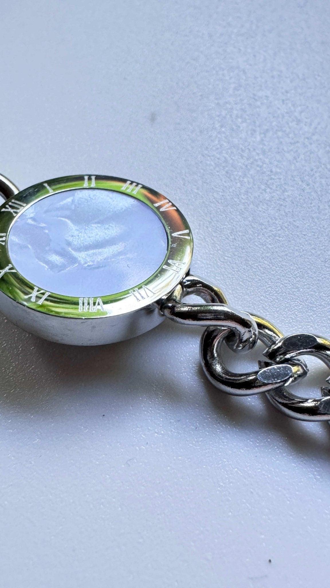 Heart & Stone Black Elegant Bracelet - Luxurious Jewelry for Timeless Style - Moissanite Market