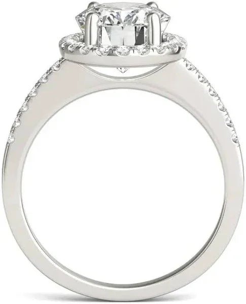 Lab Grown Diamond - 1 1/2 Carats, VVS1, Excellent Clarity - Moissanite Market