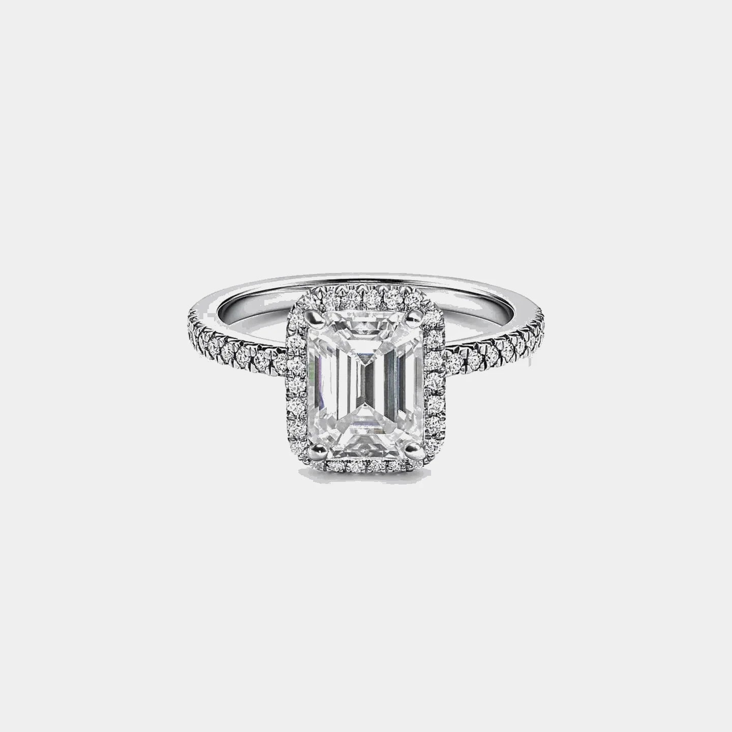 Moissanite Ring - 1 Carat Lab Grown Elegant Sustainable Luxury - Moissanite Market